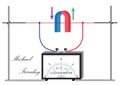 Installation of M. Faraday for the study of electromagnetic induction